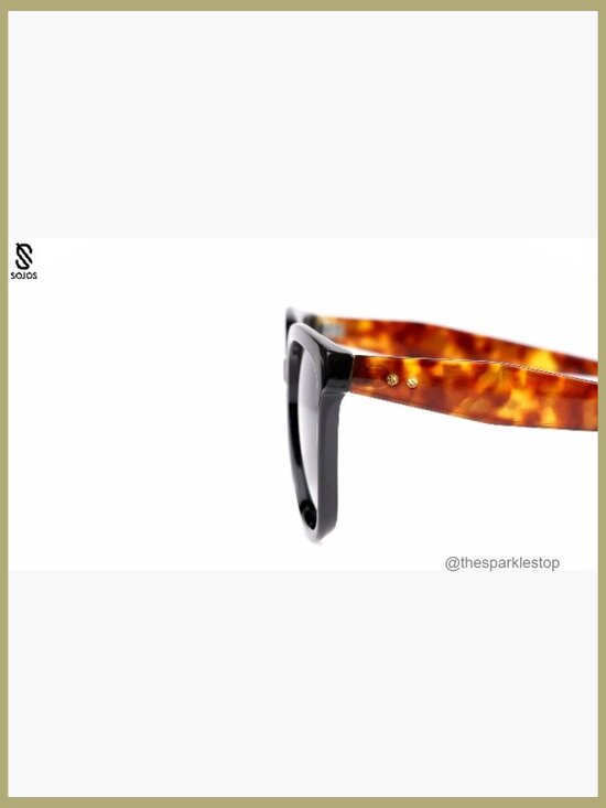 Polarized Square Sunglasses with UV400 Protection and Microfiber Accessories main image 4